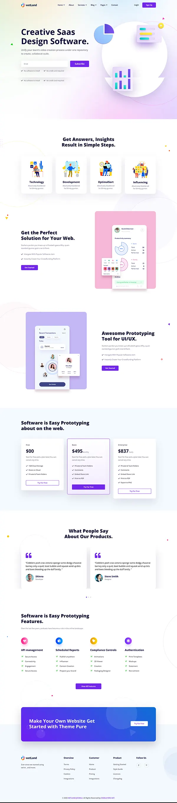 Wetland - Joomla 6 MultiPurpose Template for Startup